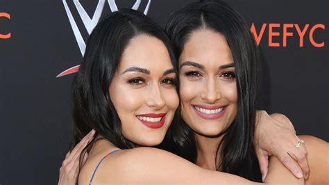 conjoined twins nude|Brie & Nikki Bella Go Completely Nude for Joint Maternity Shoot